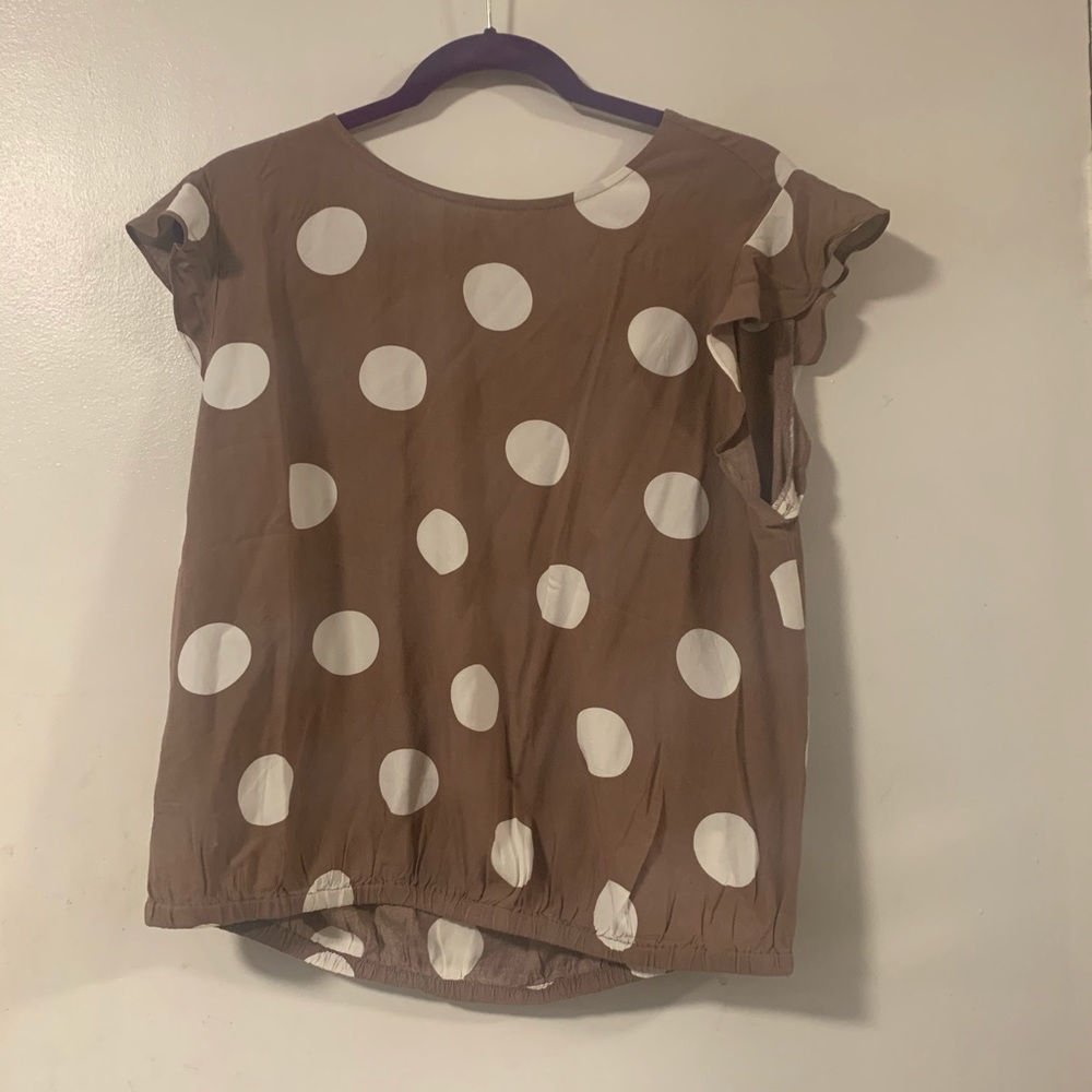 New without tags Loft Polka Dot top sz Large